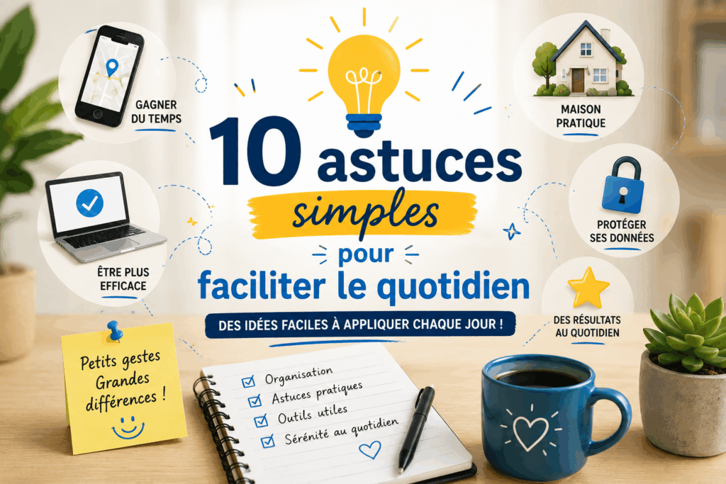 10 astuces simples pour faciliter le quotidien